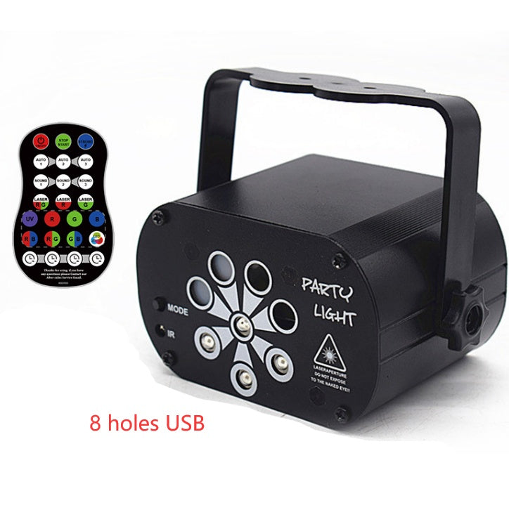 New LED Stage Light Laser Projector Disco Lamp