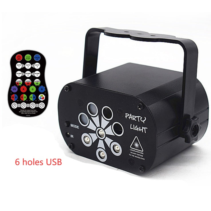 New LED Stage Light Laser Projector Disco Lamp